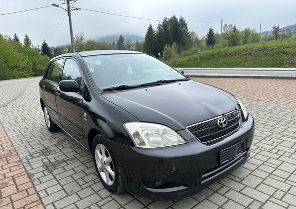 Toyota Corolla cena 6900 przebieg: 191000, rok produkcji 2004 z Choroszcz małe 37